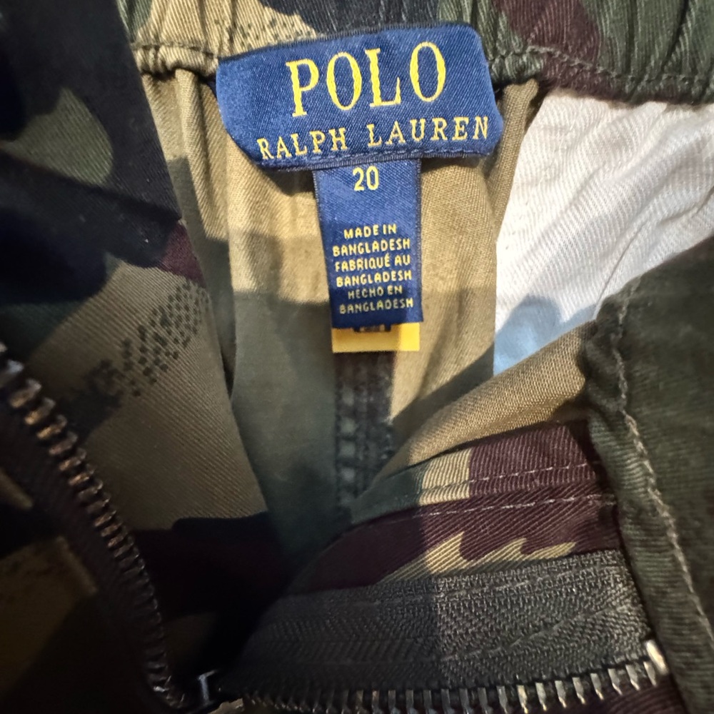 Polo by Ralph Lauren Camouflage Pants Sz 20years‎